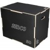 Sedco Plyometrická debna drevená BLACKWOOD PLYOBOX 40/50/60 cm
