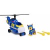 Spin Master Paw Patrol Air Rescue – Chaseův policejní záchranný vrtulník s raketometem a figurkou Chase, autíčko
