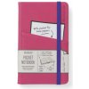 Bookaroo Pocket Notebook (A6) Journal - Hot Pink (Brožovaná)