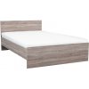 Manželská posteľ Miami bez posteľnej bielizne 140x200 cm dub york-dub york