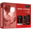 STR8 Red Code Kozmetická sada voda po holení 100ml + DEO sprej 150ml + Sprchový gél 250ml