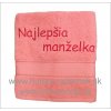 Osuška Najlepšia manželka (Úžasný darček pre manželku)