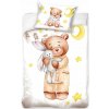 TipTrade obliečky Medvedík a zaspávač 100 x 135 cm 40 x 60 cm