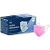 Biomic Medical Rúško jednorazové ružové pre dospelých 50 ks