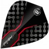 Winmau Letky Prism Zeta - Black & Red - Kite W6907.105