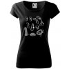 Horolezecké karabíny - Dámske tričko Pure - L ( Čierna )