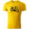 T-ričko BMW S1000RR pánske tričko Farba trička: Žltá, Veľkosť: XL
