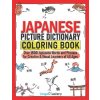 Japanese Picture Dictionary Coloring Book
