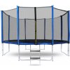 Aga SPORT PRO Trampolína 366 cm Blue + ochranná sieť + rebrík
