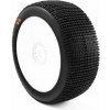 ProCircuit TRIGON V3 BUGGY S3 (MEDIUM) nalepené pneumatiky, bílé disky, 2 ks.