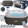 BESTWAY 6001R Vírivka Lay-Z-Spa Cabo SMART HydroJet Jacuzzi + WIFI aplikácia, priemer 180cm + 4 Vankúše