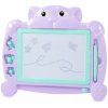 FunPlay B88129 Detská tabuľka na kreslenie LEVÍK s príslušenstvom 29x24cm fialová