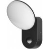 LED svietidlo RIOLIT 15W, senzor pohybu, IP65, čierne