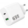 Winner Group Winner Group - Rychlonabíjací adaptér 1xUSB-C + 1xUSB-A Power Delivery 65W biela WN0055 + záruka 3 roky zadarmo + záruka 3 roky zadarmo
