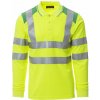 Payper Pánska reflexná polokošeľa GUARD + WINTER Žltá Fluo/ Zelená 3XL
