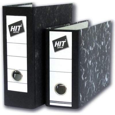 Hit Office Zakladač pákový A5 na šírku, mramor 8 cm čierný