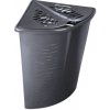 BRANQ ZEBRA 45 l tmavosivý - špinavník / koš na prádlo a bielizeň plastový