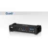Aten CS-1764A 4-Port DVI USB 2.0 KVMP Switch, 4x DVI-D Cables, 2-port Hub, Audio (CS-1764A)