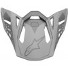Šilt pre prilby SUPERTECH S-M10 META, ALPINESTARS (šedý matný)