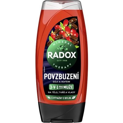 Radox Men Invigorating sprchový gél pre mužov 3v1 225 ml