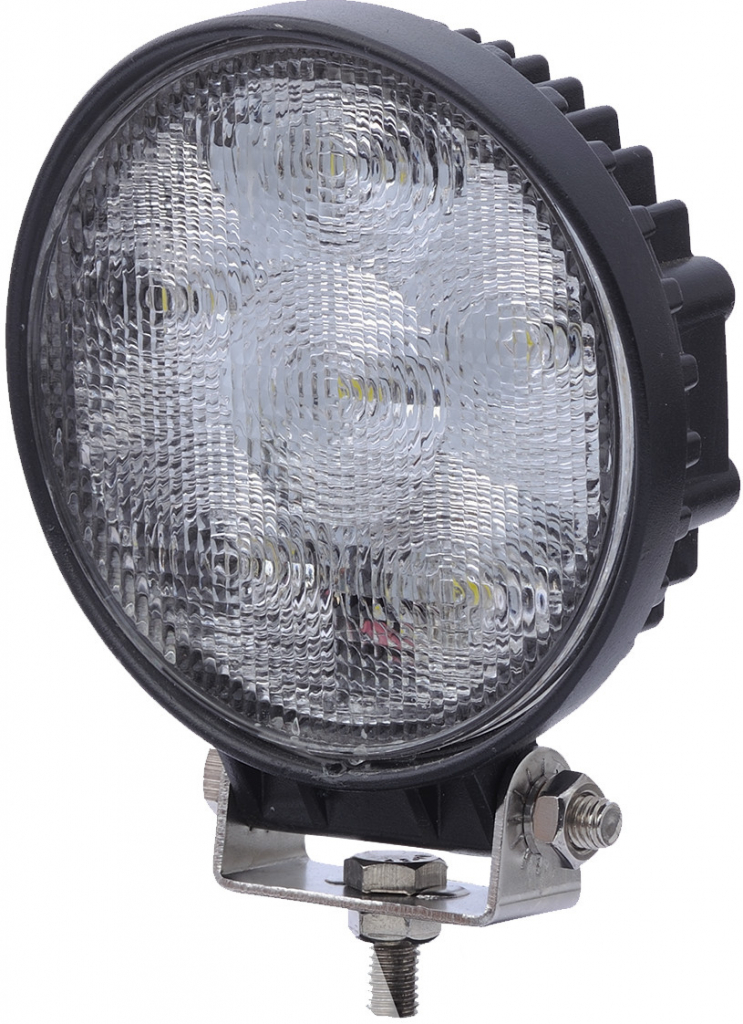 TruckLED LED Epistar pracovné svetlo, okrúhle, 18W (1100lm), 12/24V,6500K, IP67 [L2205]