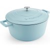 Hrniec MasterClass 28 cm 5 l, s nepriľnavým povrchom, pastelovo modrý MCMCRD28SKY