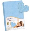 Bellatex froté plachta svetlo modrá 90x200