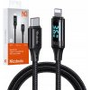 Mcdodo CA-1030 USB-C na Lightning, 1,2m, černý