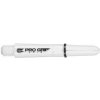 Násadky na šípky TARGET Pro Grip Spin otočné biele, krátke, 34 mm, 9 ks