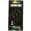 Korda Chod Rig Short Barbless vel. 4 3ks