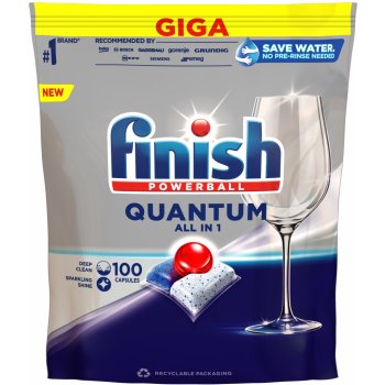 Finish Quantum All in 1 Tablety do umývačky riadu 100 ks