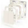 Shelly BLU Wall Switch 4 & Busch-Jaeger Adapter - SHELLY-BLU-WS4-Busch-Jaeger-1654