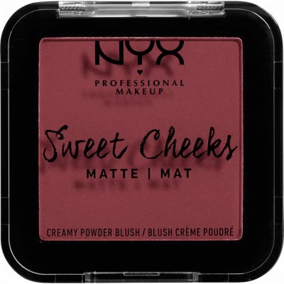 NYX Professional make-up Sweet Cheeks Blush Matte lícenka Bang bang 5 g