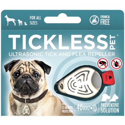 Tickless pet Ultrazvukový odpudzovač kliešťov a bĺch pre psov farba black 1 kus