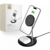 Tech-Protect Bezdrátová nabíječka QI15W-A39 2v1 s magnetem MagSafe, černá