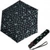 Knirps Knirps U.200 Duomatic rainyday black - elegantný dámsky plne automatický dáždnik