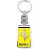 Prívesok na kľúče FERRARI žltý kov, vrátane prívesku na kľúče