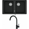 Franke BFG 620 onyx + Franke FC 6018.071 LINA onyx