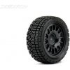 Jetko EX Avantgarde 1/10 Touring/Rally Tyre Black Wheel 12mm Hex (4) (JK3201RB)