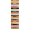 Flair Rugs , Ručne všívaný behúň Illusion Piano Pink/Multi, 60x230, viacfarebná, chodba / predsieň