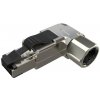 Konektor MPTL 90° RJ45 CAT5E STP samorezný SXRJ45-5E-STP-BK-SA-U