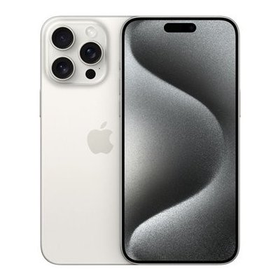 Mobilní telefon Apple iPhone 15 Pro Max 512GB bílý titan