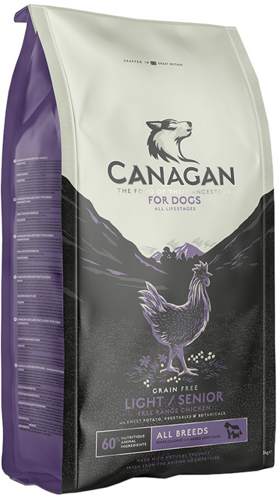 Canagan Free-Run Chicken LIGHT / SENIOR 2 x 12 kg