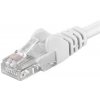 PremiumCord sputp002W Patch, UTP, RJ45-RJ45, CAT5E, 0.25m, bílý