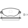 Sada brzdových platničiek kotúčovej brzdy REMSA 0776.00
