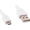 Gembird CCP-MUSB2-AMBM-W-1M micro USB 2.0 AM-MBM5P, 1m, bílý
