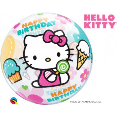 Balónik bublina Hello Kitty 56cm