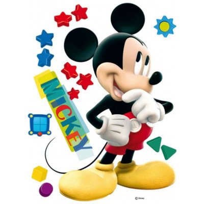 AG Design maxi nálepka Mickey Mouse AGF858 85×65cm (Samolepiaca maxi nálepka Mickey Mouse)