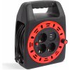 Káblový bubon s plastovým držiakom - 3 x 1,5 mm² + 2 x USB - 15 m