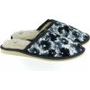 Dámske vzorované zateplené papuče IVETA